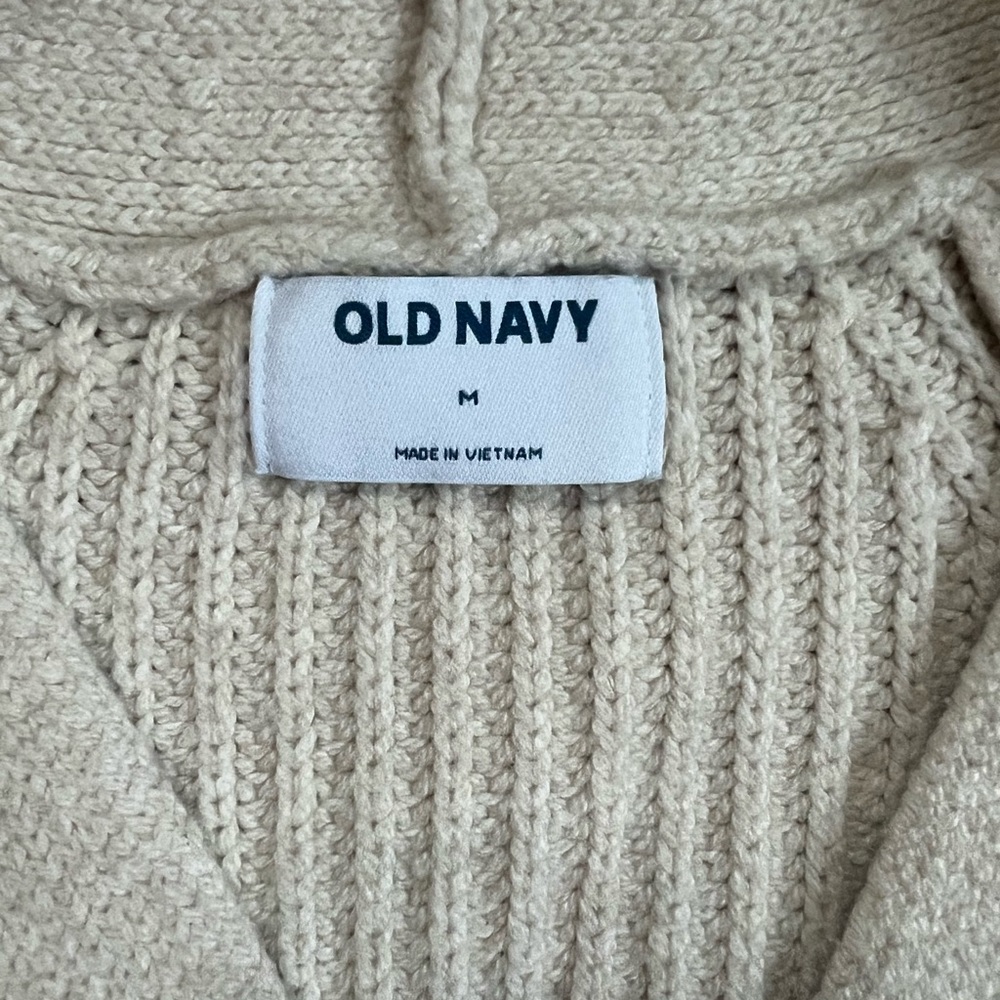 OLD NAVY | Brushed Striped Shaker-Stitch Cardigan Sweater Rainbow - Picture 5 of 10